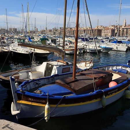 Sunny Studio Vieux Port Marseilles Kamer foto